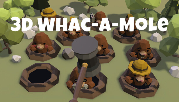 3D Whac-A-Mole Steam capsule image