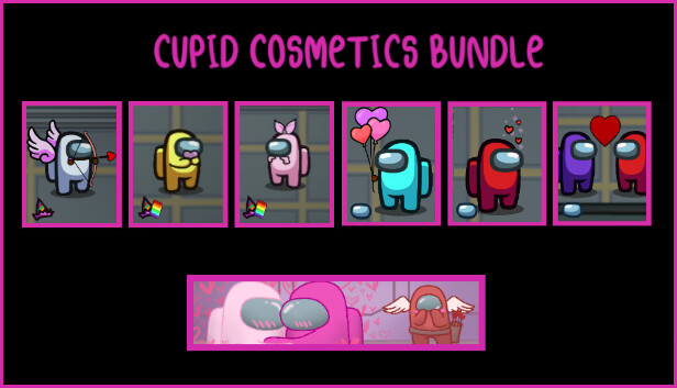 AmongUS Challenger - Cupid Bundle (2023) Steam capsule image