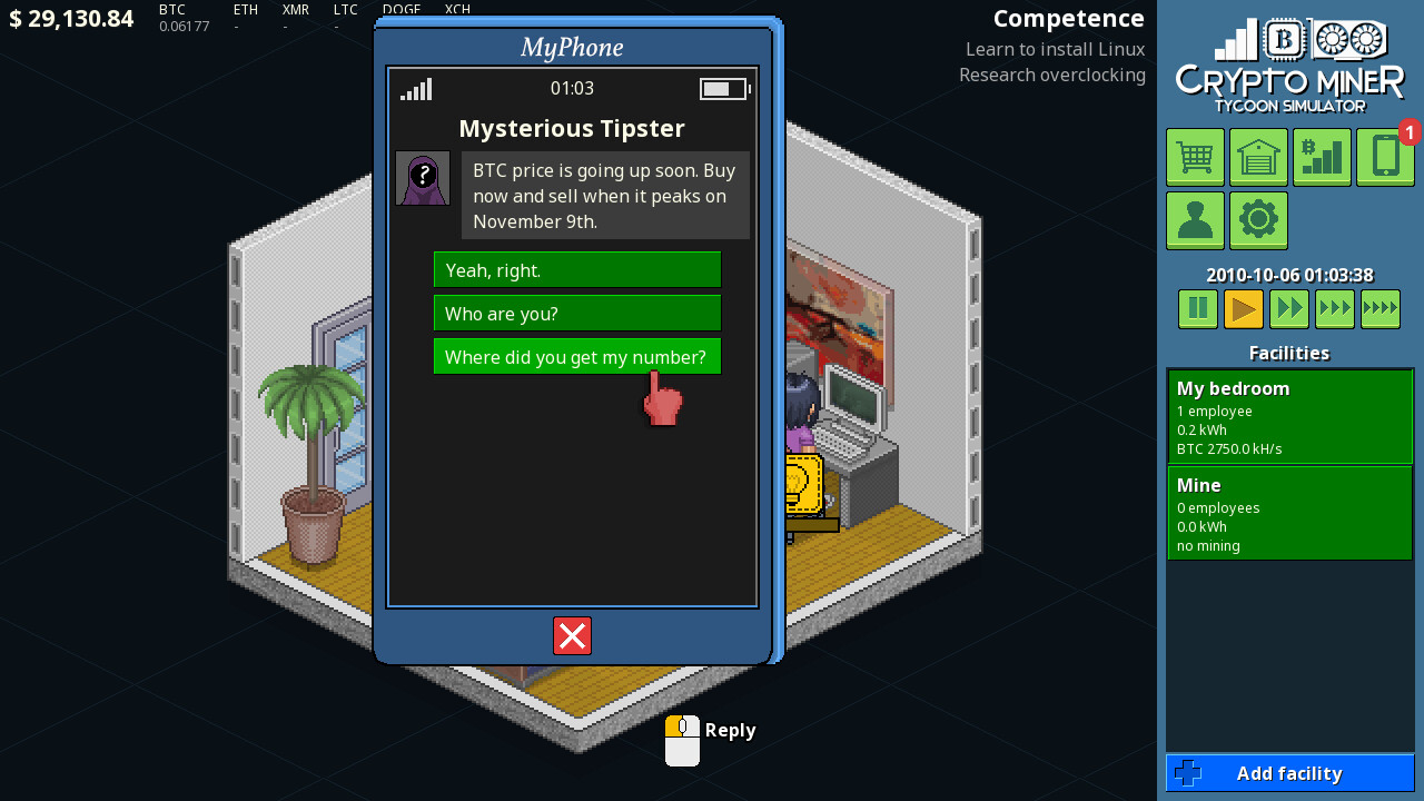 Crypto Miner Tycoon Simulator Starter Edition no Steam