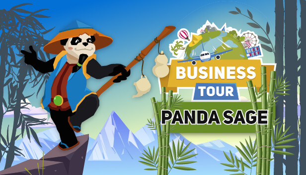 Business Tour. Tropical Heroes: Panda Sage Steam capsule image