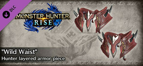 Monster Hunter Rise - Jäger-Dekorrüstungsteil "Wilde Hüfte"