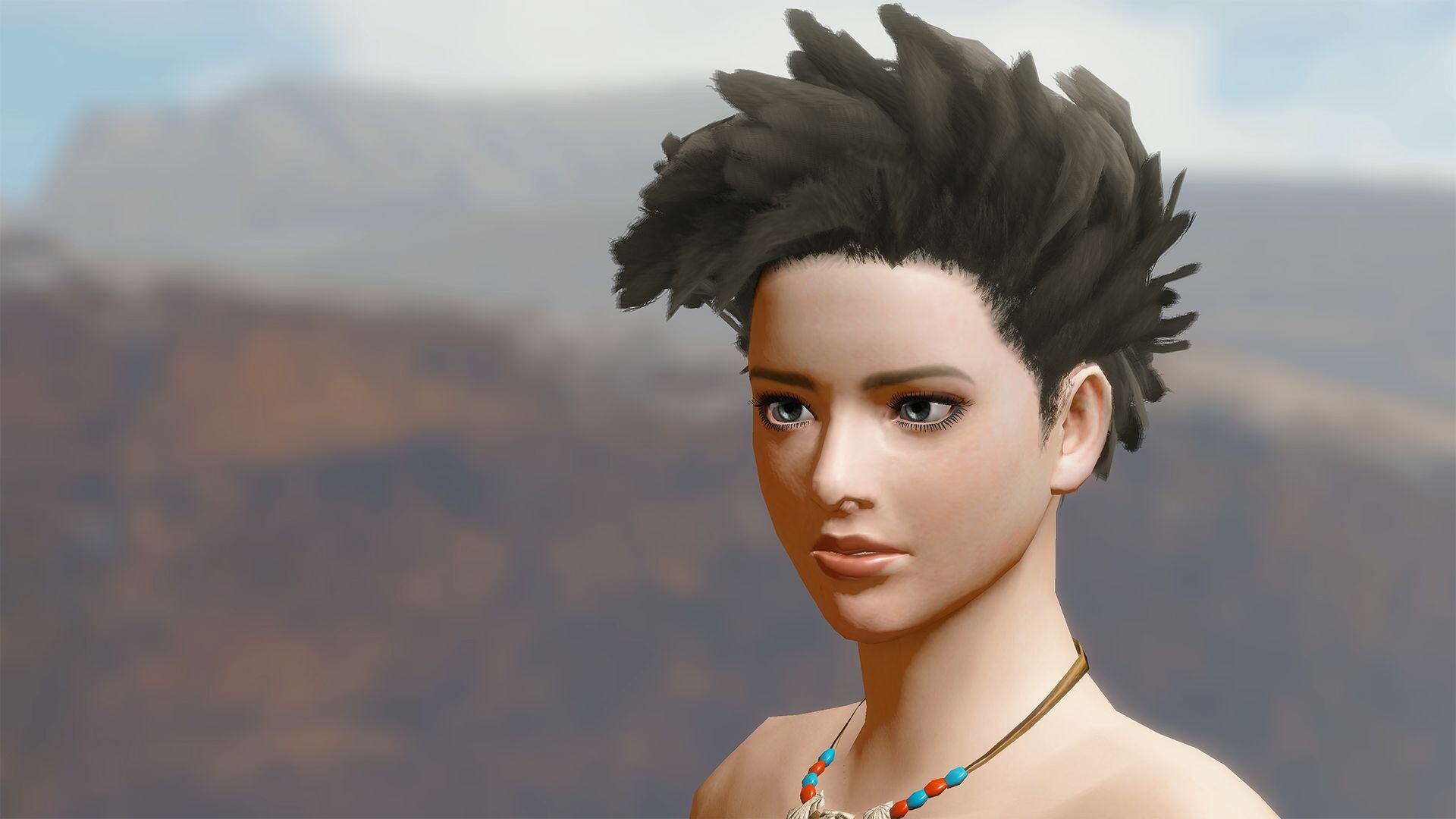 Monster Hunter Rise "Bahari Locks" hairstyle on Steam
