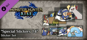 Monster Hunter Rise - Sticker-Set "Besondere Sticker 14"