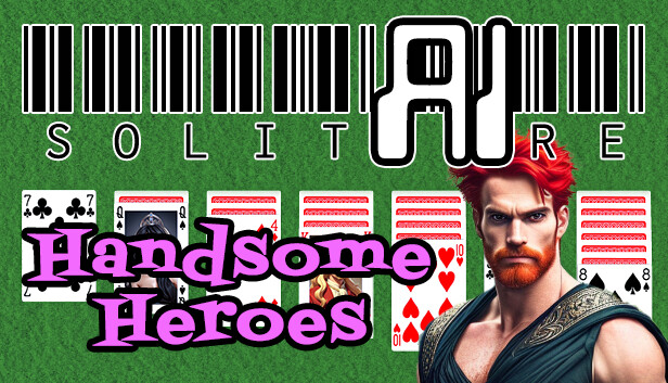 AI Solitaire - Handsome Heroes Steam capsule image