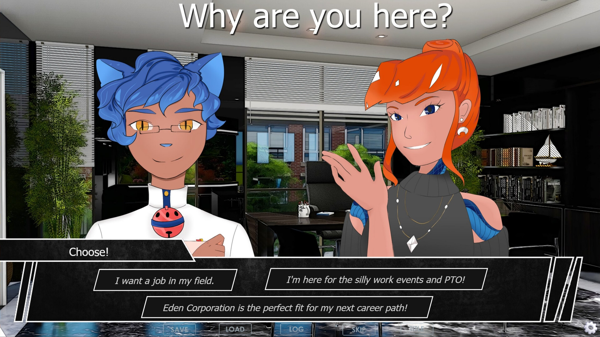 Indie Game Lover Passage: A Job Interview Simulator!