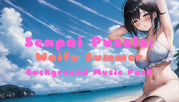 Senpai Puzzle: Waifu Summer - Background Music Pack Steam capsule image