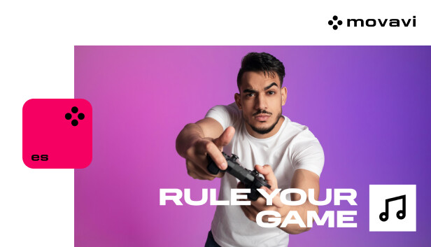 Movavi Video Editor 2023 - Rule Your Game Music Pack Steam capsule image