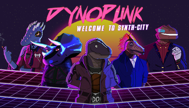 Ready go to ... https://store.steampowered.com/app/2321460/Dynopunk_Welcome_to_SynthCity/ [ Dynopunk: Welcome to Synth-City on Steam]