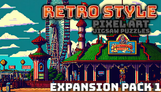Retro Style - Pixel Art Jigsaw Puzzles - Expansion Pack 1 Steam capsule image