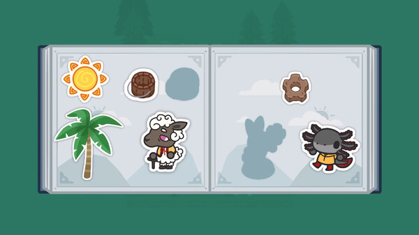 ภาพจากเกม A Tiny Sticker Tale ภาพที่ 4