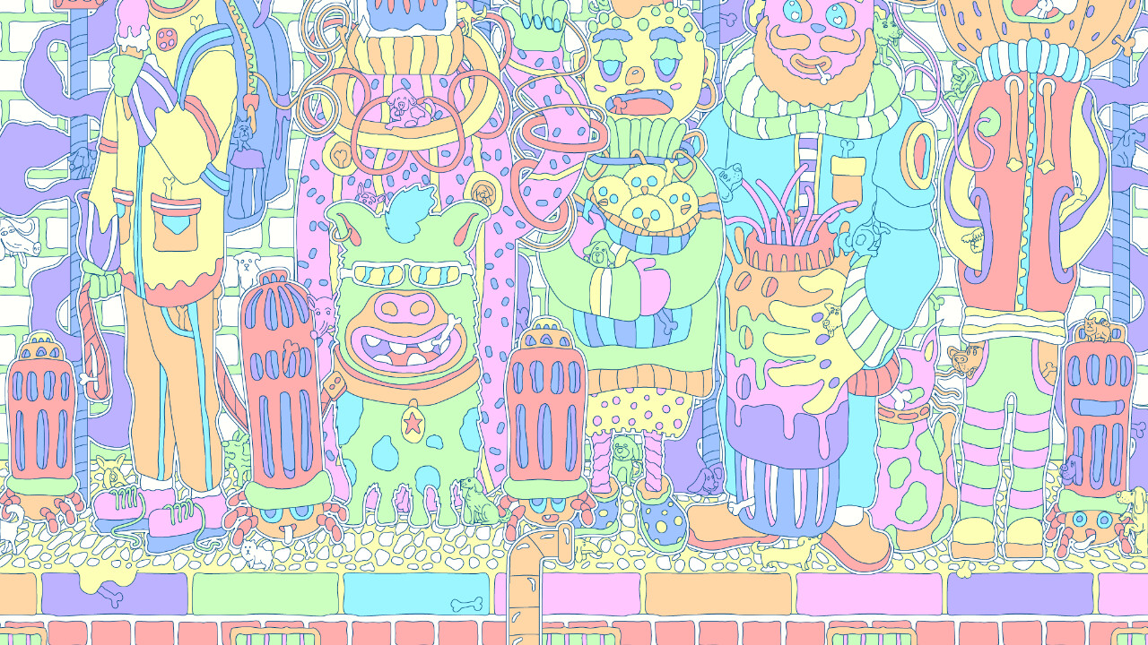 I commissioned some dogs on Steam