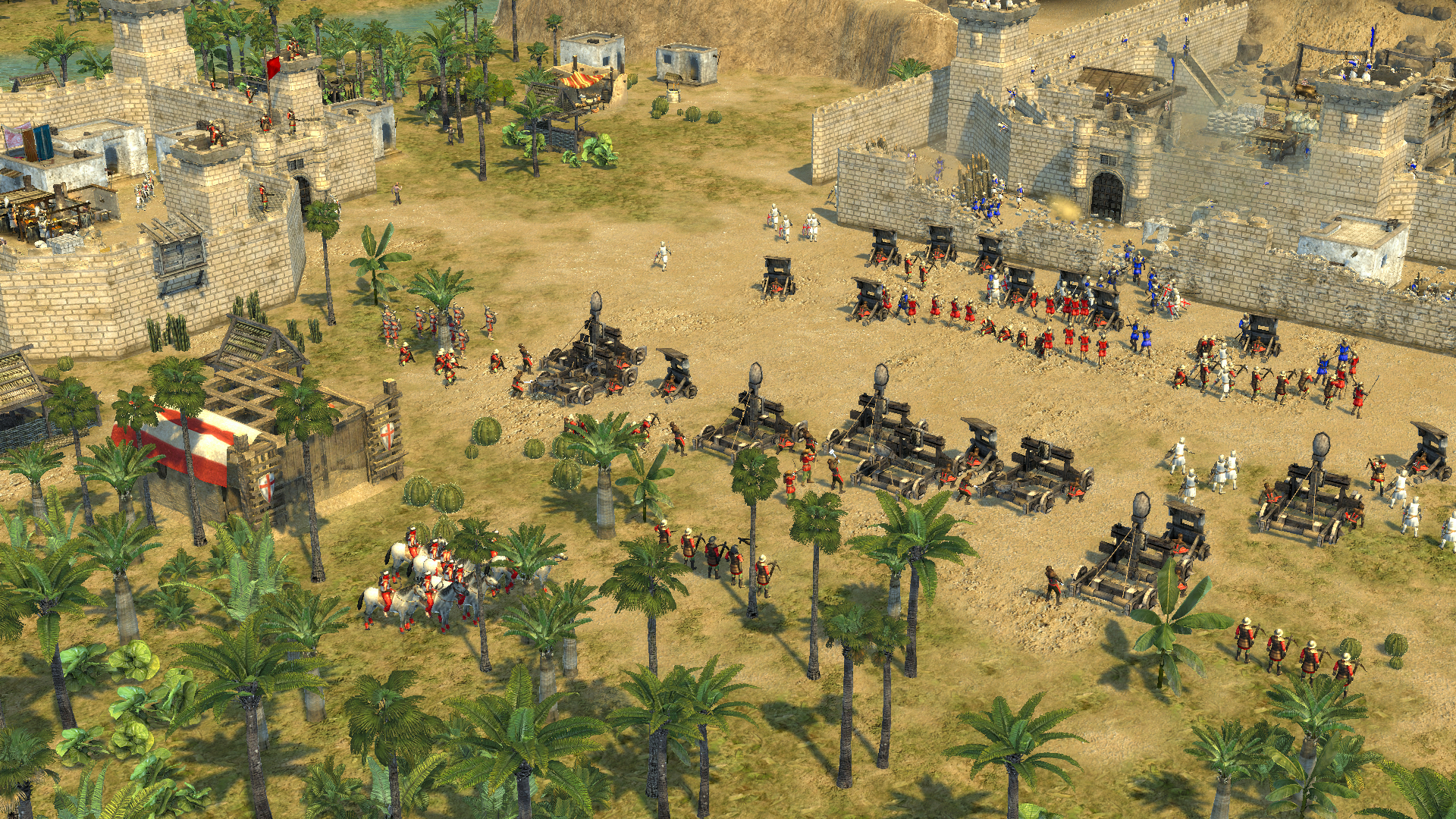 is there still multiplayer for stronghold crusader 1