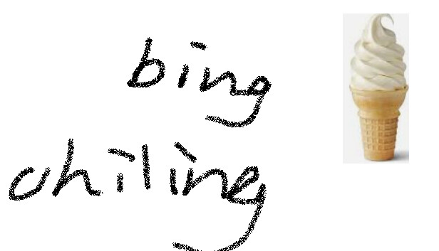 bing chilling