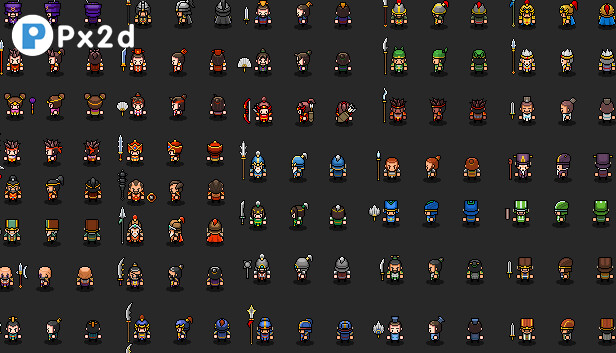 Px2d - Three Kingdoms Theme Role Expansion Package 001 Steam capsule image