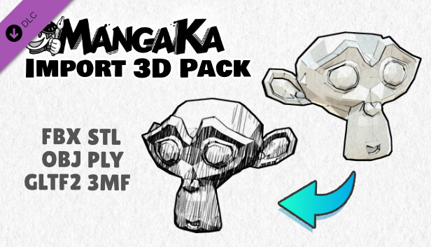 MangaKa - Import 3D Pack Steam capsule image