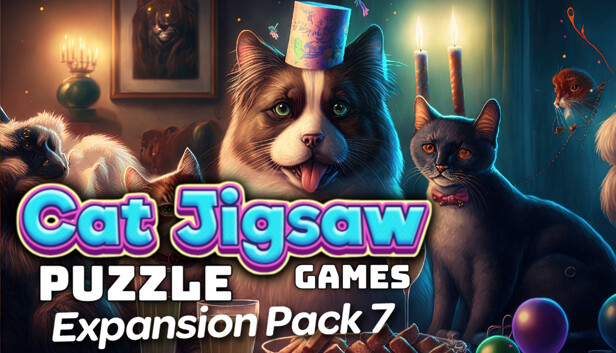 Cat Jigsaw Puzzle Games - Expansion Pack 7 Steam capsule image