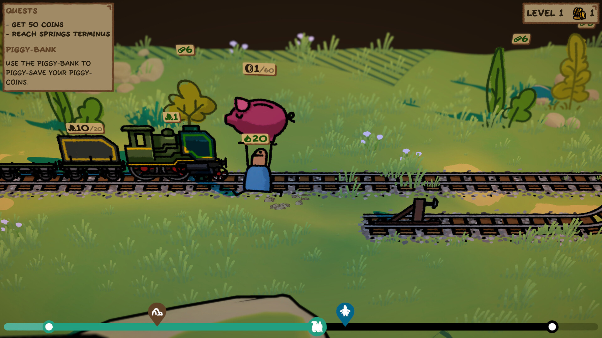 Indie Game Lover Trackline Express