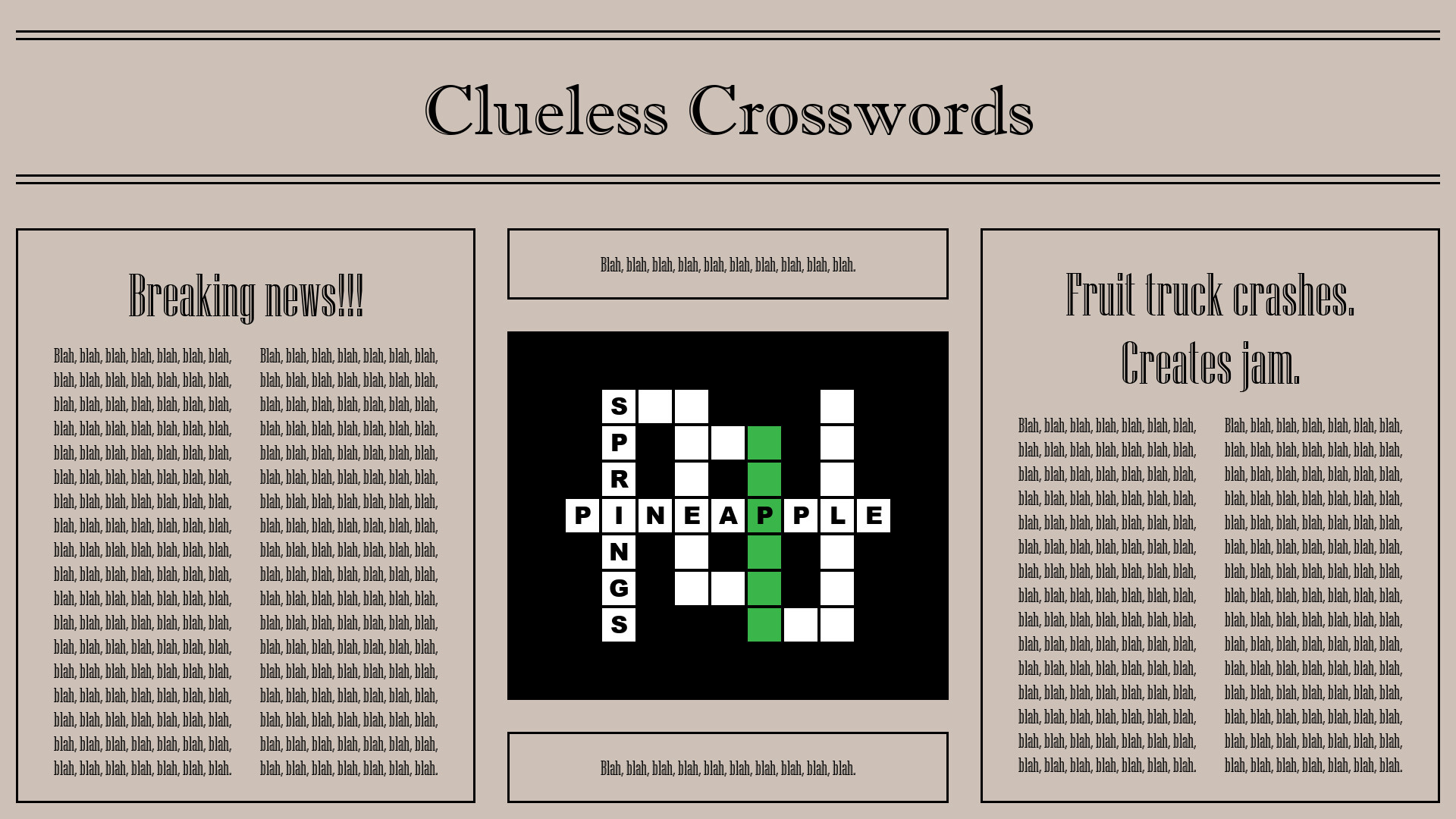 Clueless Crosswords Screenshots · SteamDB