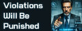 Violations Will Be Punished