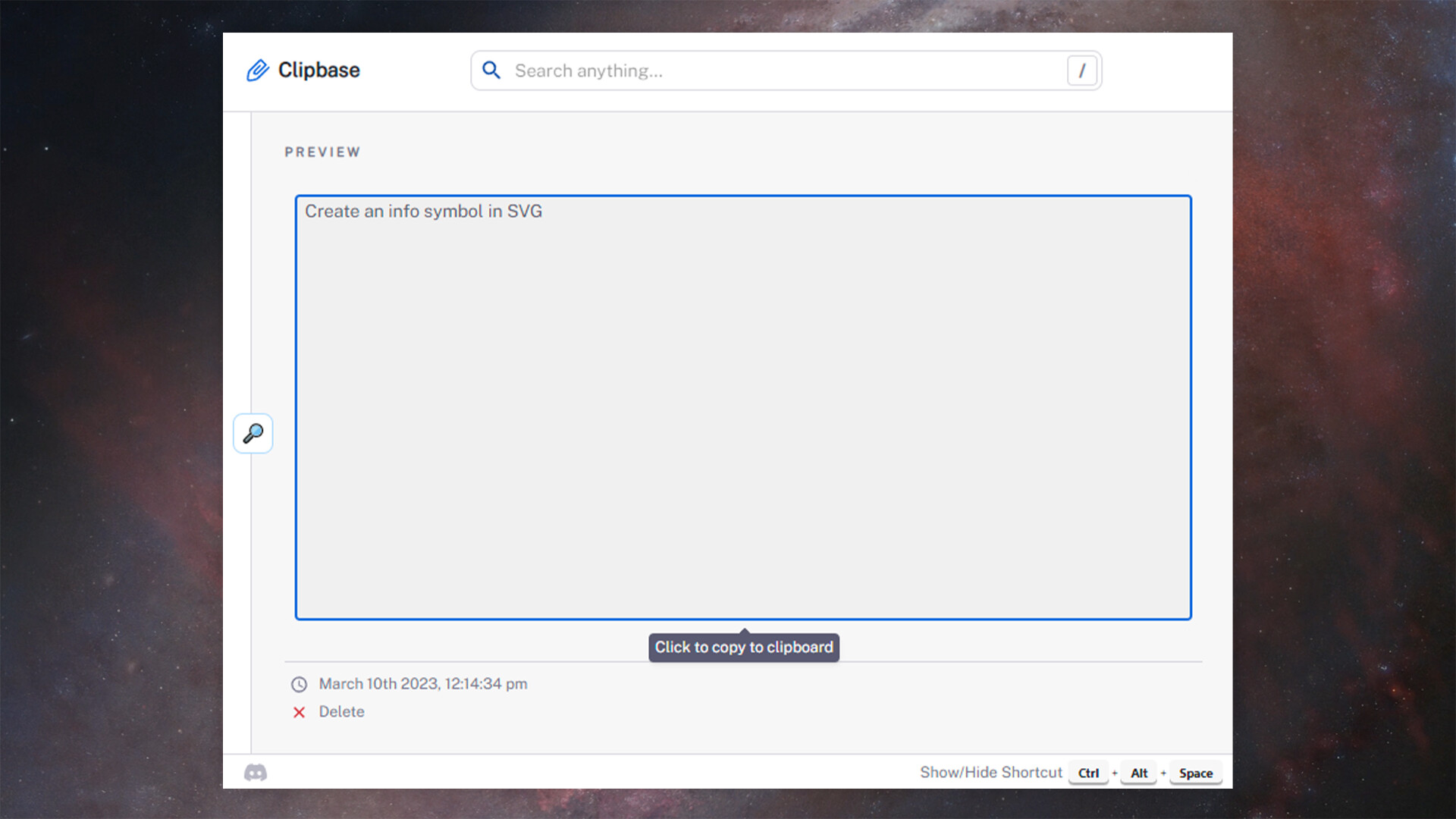 Clipbase - Clipboard History Manager on Steam