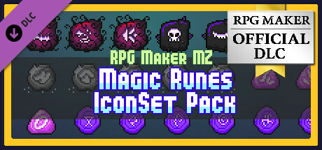 RPG Maker MZ - MAGIC RUNES ICONSET PACK header image