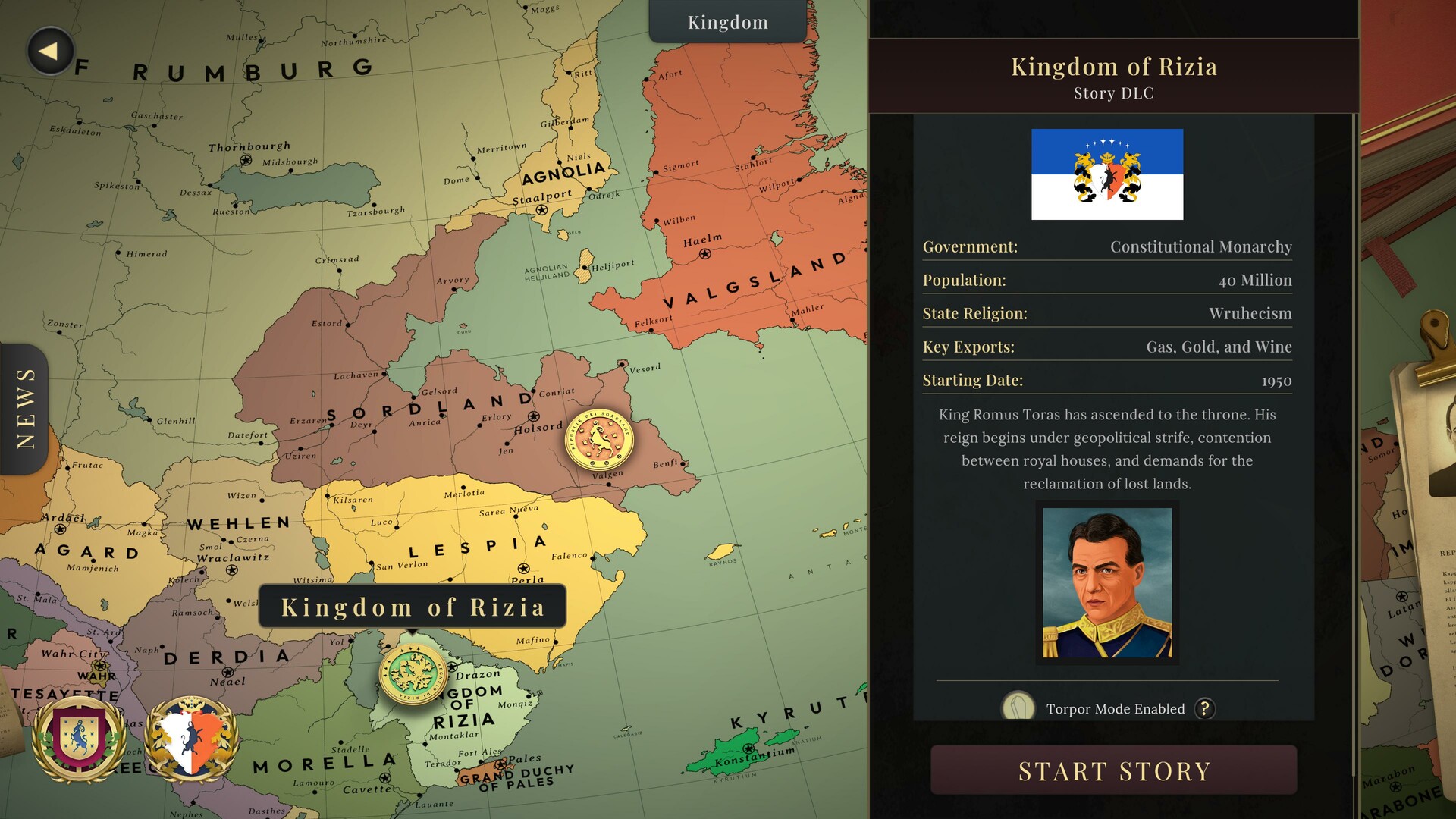 Suzerain Kingdom of Rizia on Steam