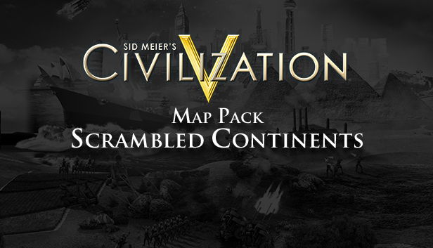 Civilization V - Scrambled Continents Map Pack Steam capsule image
