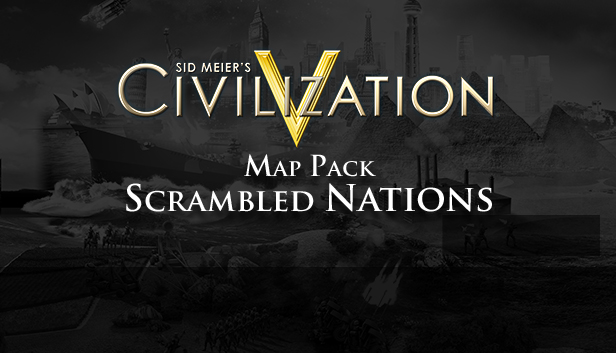 Civilization V - Scrambled Nations Map Pack Steam capsule image