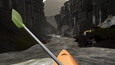 A screenshot of Whitewater VR: Extreme Kayaking Adventure