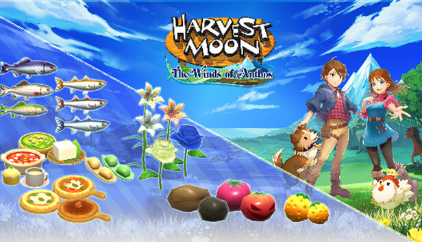 Harvest Moon: The Winds of Anthos - New Crops, Fish, and Recipes Pack Steam capsule image