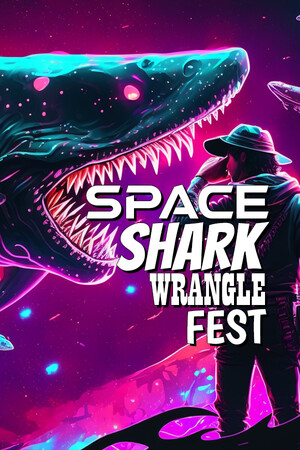Space Shark Wrangle Fest cover art