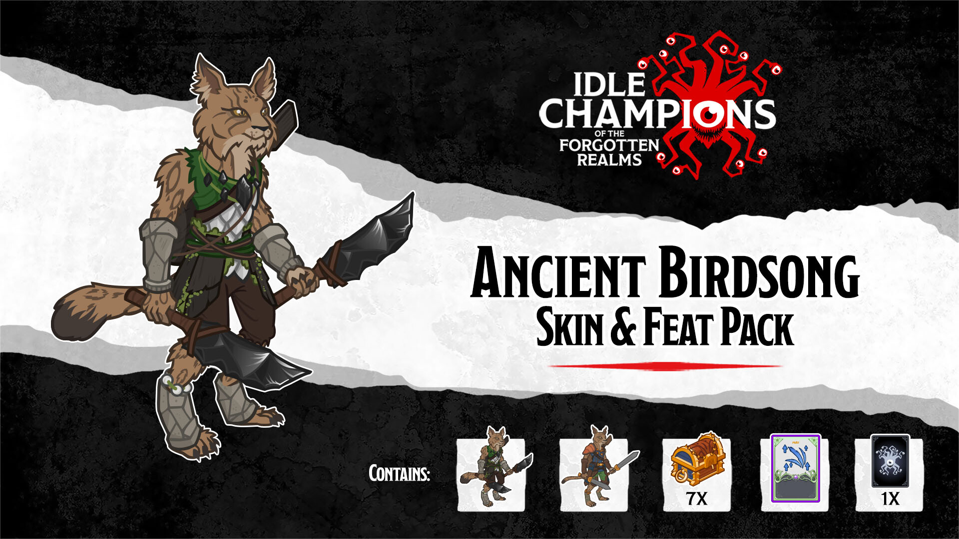 Idle Champions Ancient Birdsong Skin & Feat Pack on Steam