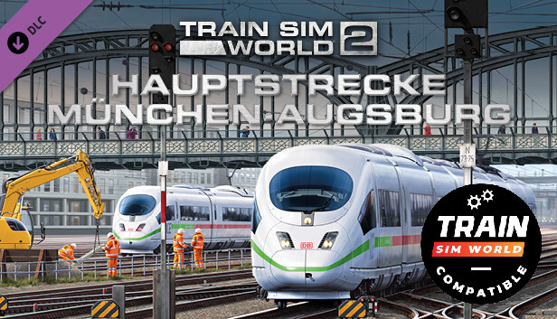 Train Sim World® 4: Hauptstrecke Munchen - Augsburg Route Add-On Steam capsule image