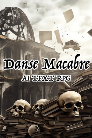 Danse Macabre AI Text RPG cover art