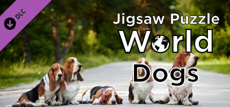 Jigsaw Puzzle World - Dogs Steam header image