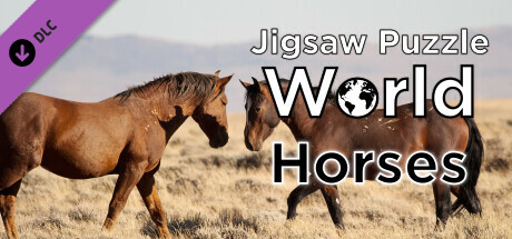 Jigsaw Puzzle World - Horses Steam header image