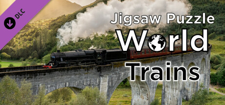 Jigsaw Puzzle World - Trains Steam header image