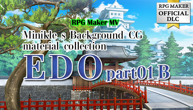 RPG Maker MV - Minikle's Background CG Material Collection EDO part01 B Steam capsule image