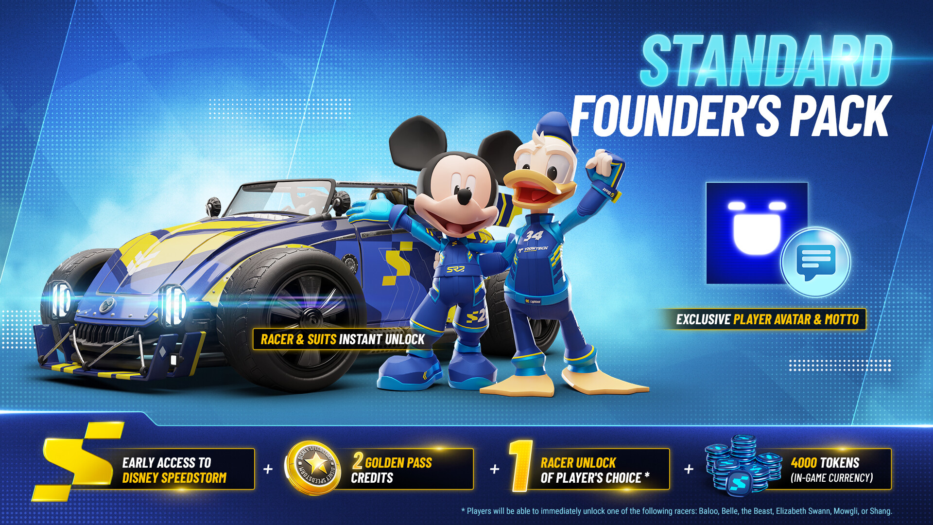 Disney Speedstorm Steam: Vào năm 2024, Disney đã làm mưa làm gió trên thị trường game VNG khi cho ra mắt sản phẩm mới nhất của mình: Disney Speedstorm Steam. Trò chơi đua xe tốc độ được thiết kế đẹp mắt và hấp dẫn, hứa hẹn đem đến cho các game thủ nhiều giờ phút giải trí đỉnh cao. Hãy cùng trở thành một tay đua hàng đầu trong thế giới Disney Speedstorm Steam nhé!