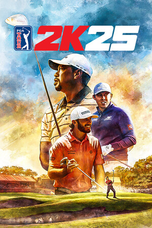 PGA TOUR 2K25 lag game logo