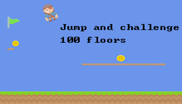 Jump and challenge 100 floors