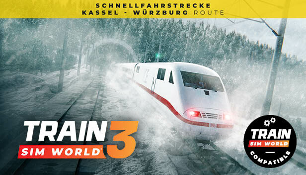 Train Sim World® 4: Schnellfahrstrecke Kassel - Würzburg Route Add-On Steam capsule image