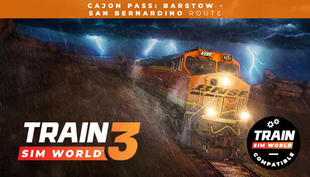 Train Sim World® 4: Cajon Pass: Barstow - San Bernardino Route Add-On Steam capsule image