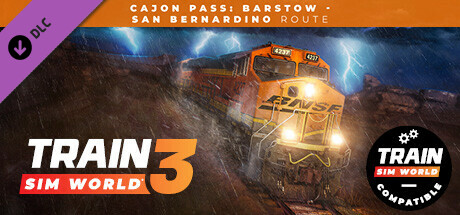 Train Sim World® 4: Cajon Pass: Barstow - San Bernardino Route Add-On Steam header image