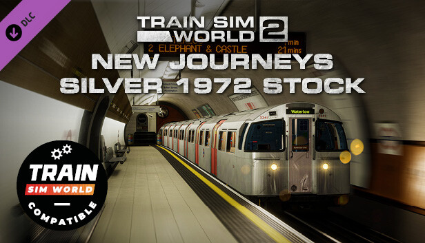Train Sim World® 4: New Journeys - Silver 1972 Stock Add-On Steam capsule image