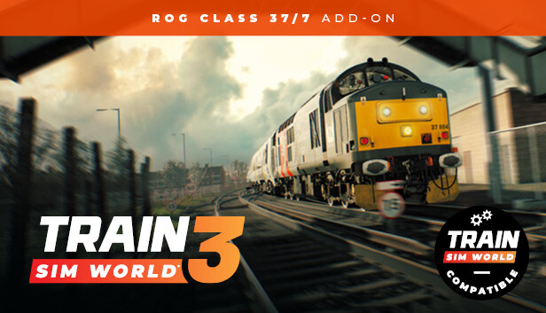 Train Sim World® 4: Rail Operations Group BR Class 37/7 Add-On Steam capsule image
