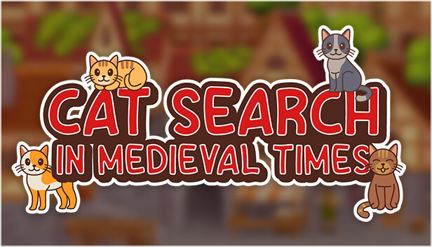 Cat Search in Medieval Times Steam capsule image