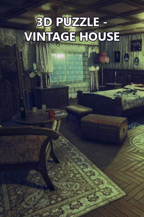3D PUZZLE - Vintage House