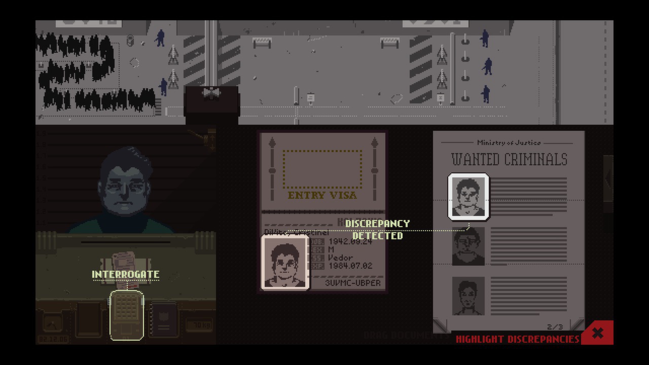 Papers, Please Review