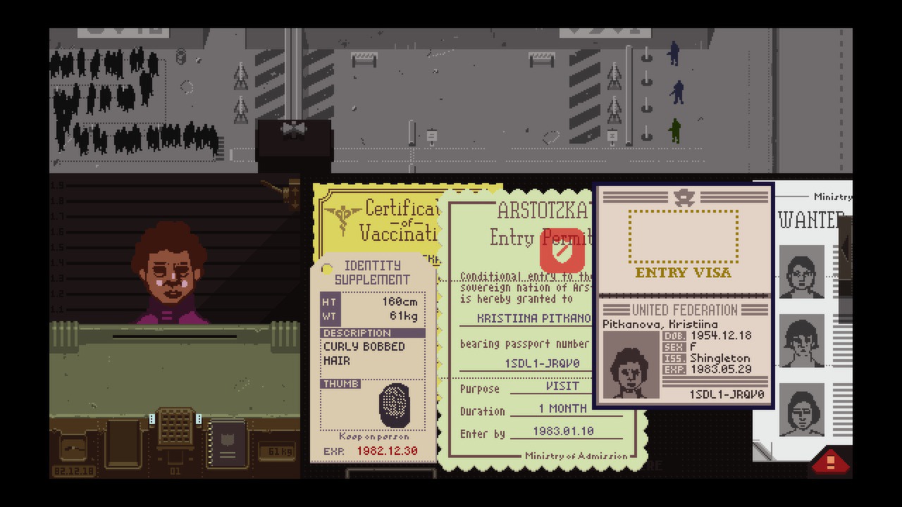 Papers Please, Steam Deck Gameplay